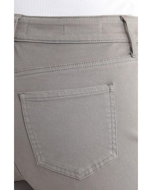 NYDJ Blue Marilyn High Waist Straight Leg Jeans