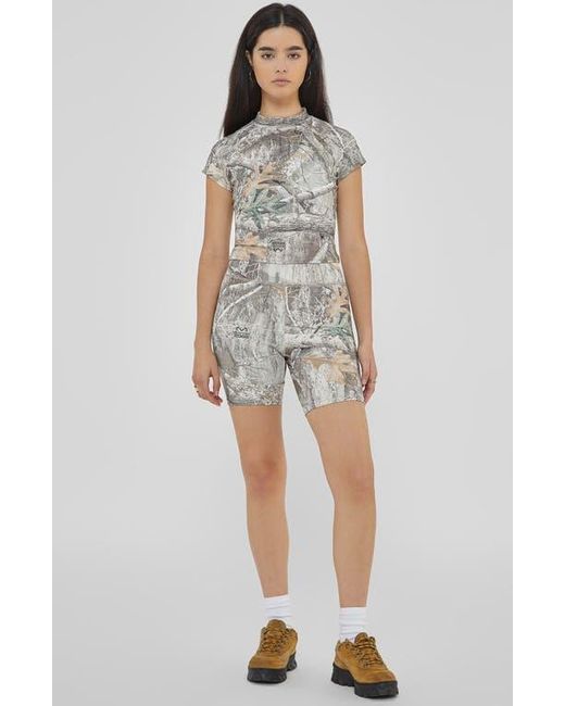 Guess Natural X Realtree Camo Bike Shorts