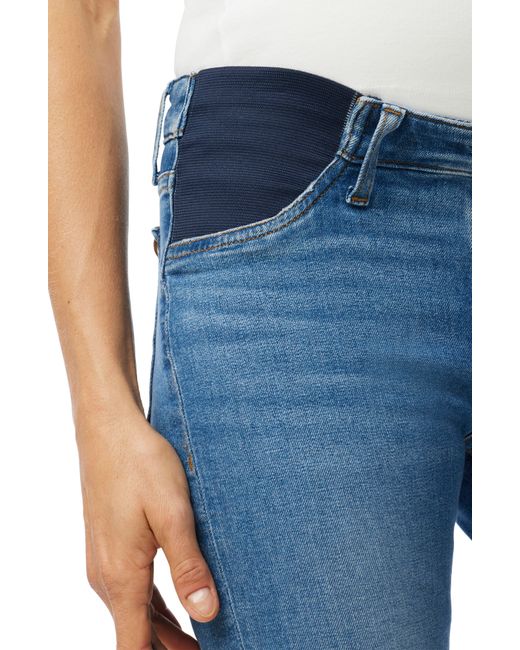Joe's Jeans Blue The Icon Mid Rise Bootcut Maternity Jeans