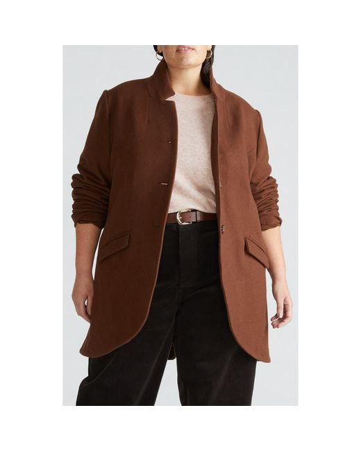UNIVERSAL STANDARD Brown Beas Jacket