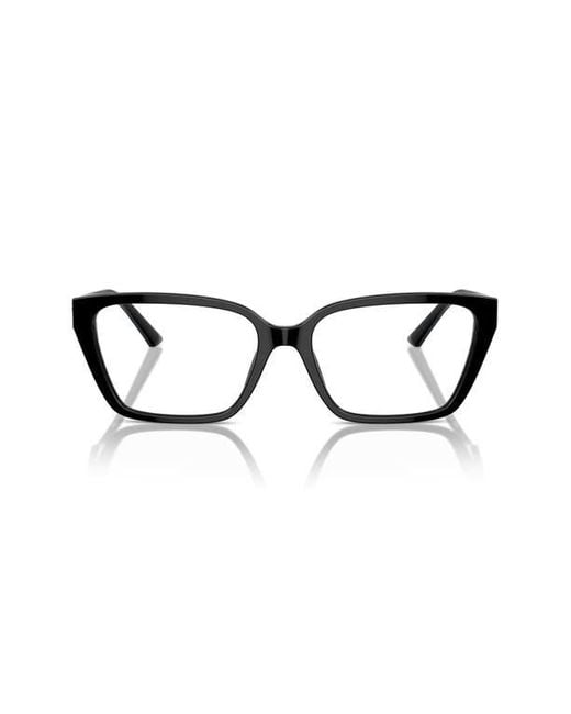 Jimmy Choo Black 55Mm Cat Eye Optical Glasses