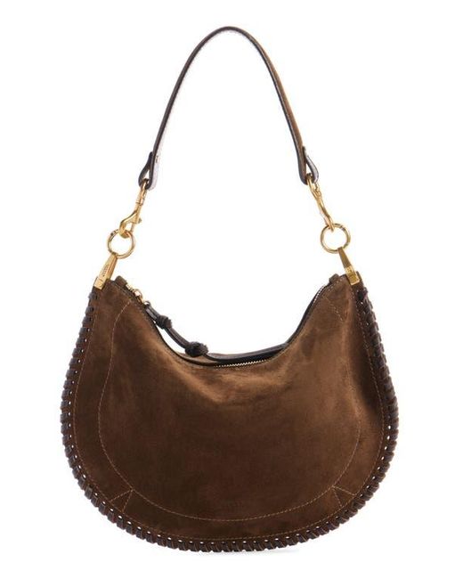 Isabel Marant Brown Oskan Soft Zipped Shoulder Bag