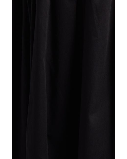 French Connection Black Florida Fit & Flare Midi Dress
