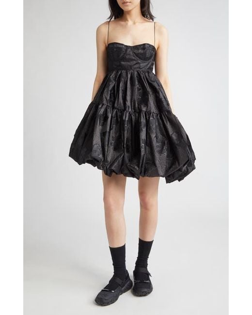 Cecilie Bahnsen Osha Bustier Bodice Kumo Fil Coupé Dress in