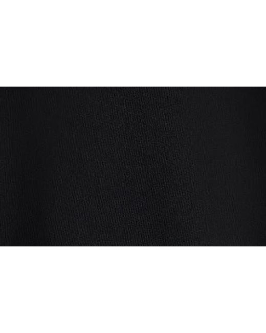 Sweaty Betty Black After Class Cotton Blend Crop Sweatshirt