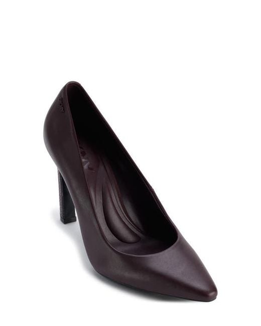 DKNY Black Chrystie Pointed Toe Pump
