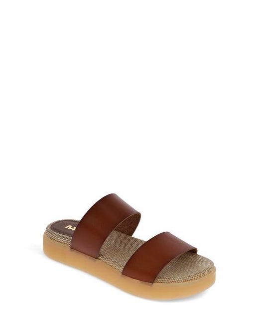 MIA Brown Saige U Platform Sandal