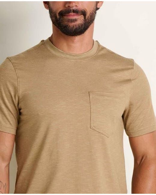 Toad & Co. Natural Tempo Crew for men