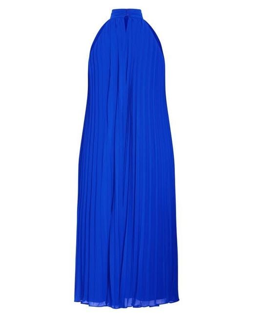 City Chic Blue Aida Sleeveless Maxi Dress