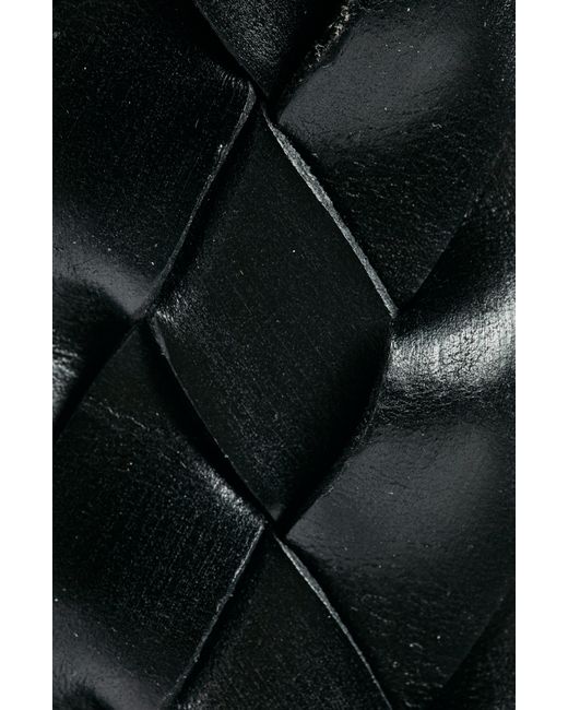Treasure & Bond Black Kaylee Braided Leather Belt