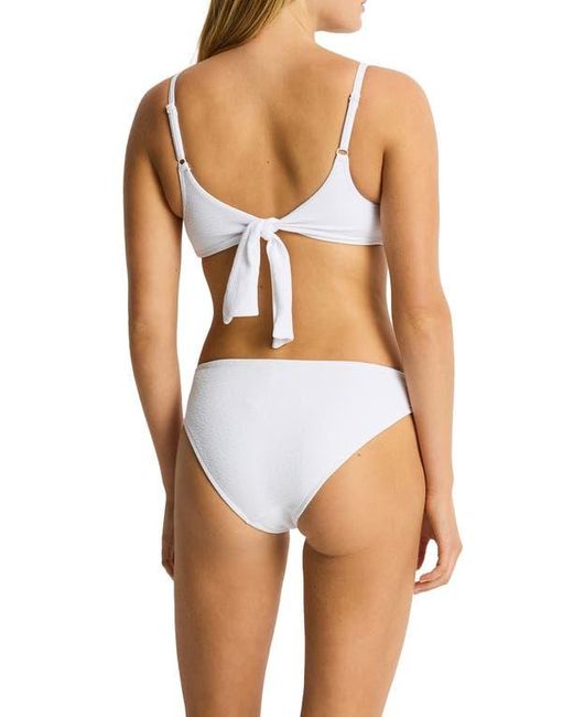 Sea Level Blue Ring Bikini Bottoms