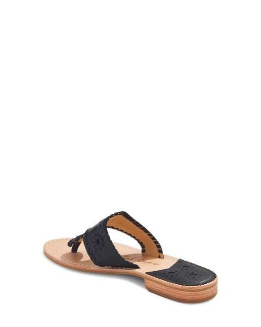 Jack Rogers White Jacks Flat Sandal