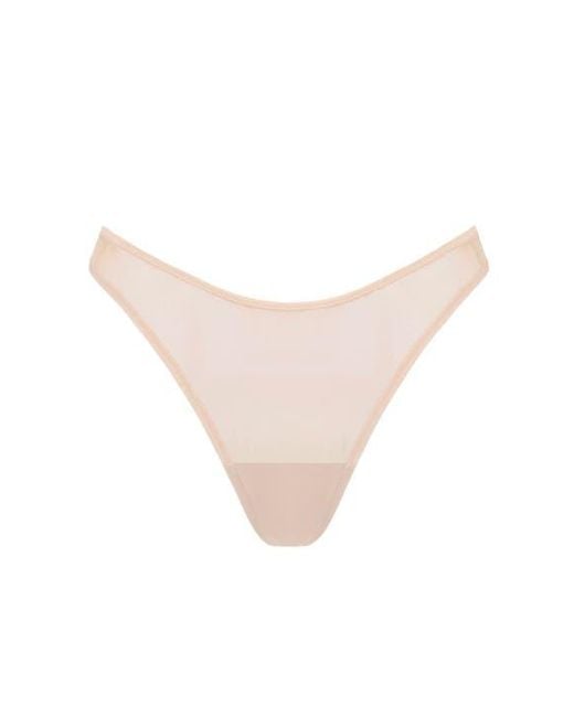 CUUP White The Thong