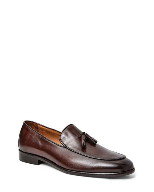 Bruno Magli Brown Hugo Tassel Loafer for men