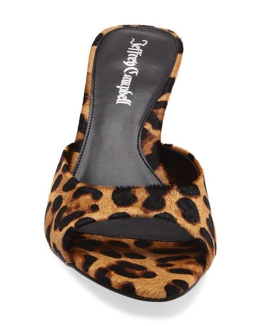 Jeffrey Campbell Multicolor Spy-Kid Slide Sandal