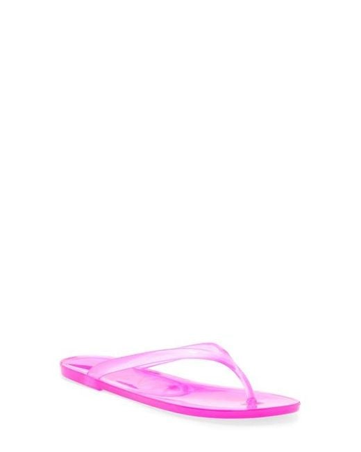 Jeffrey Campbell Purple Beach Day Jelly Flip Flop