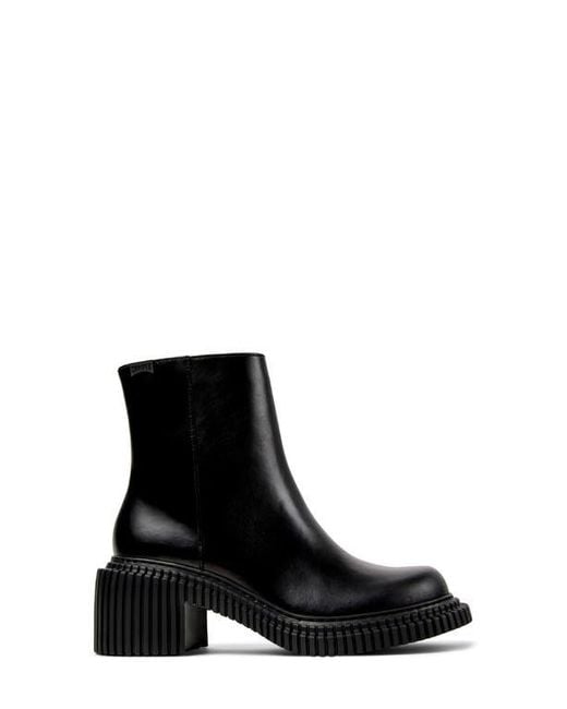 Camper Black Pix London Zip Boot