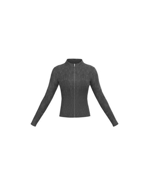 Vitaly Gray Cloud Ii Rib Basic Jacket