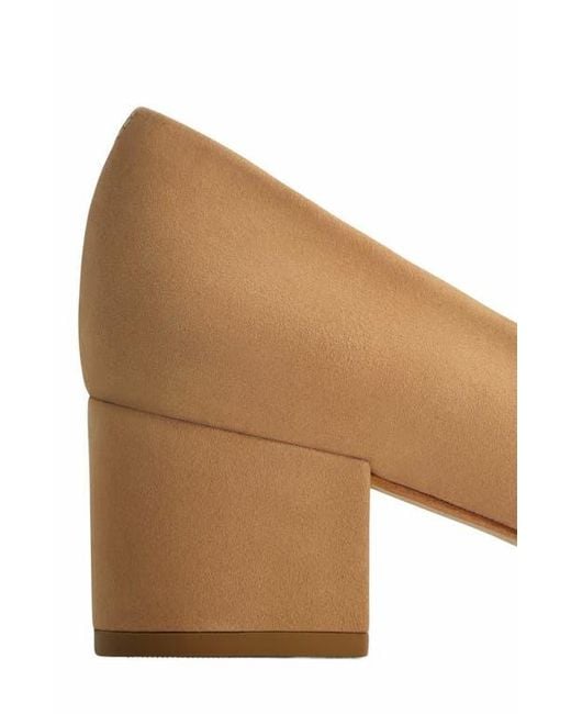 Bernardo Brown Milie Block Heel Pump