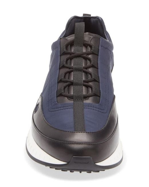 John Lobb Blue Laced Stream Sneaker for men