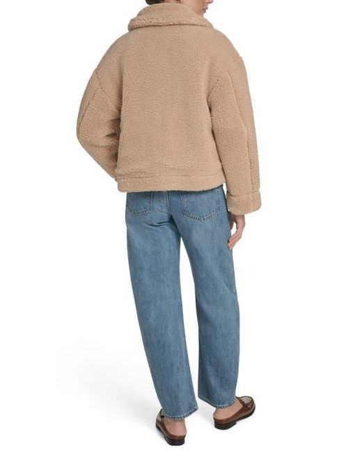Levi's Brown Reversible Faux Leather & Faux Shearling Jacket