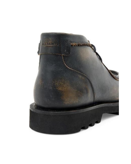 AllSaints Skiff Chukka Boot in Black for Men | Lyst display picture 1