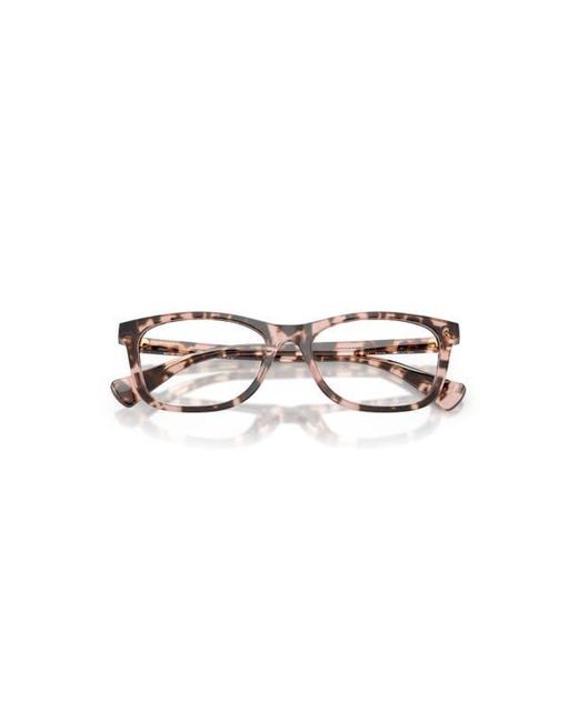 Ralph Metallic 53Mm Rectangle Optical Glasses