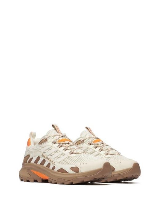 Merrell White Moab Speed 2 Mid Gore-Tex Hiking Shoe for men