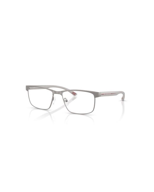 ARMANI EXCHANGE Metallic 56Mm Rectangle Optical Glasses for men