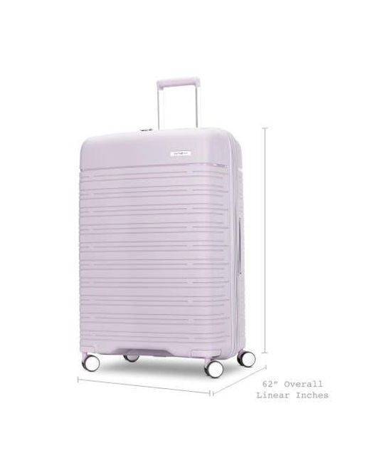 Samsonite Green Elevation Plus 28 Large Checked Spinner Luggage