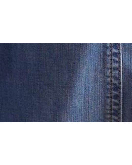 Free People Blue Libre Front Yoke Wide Leg Jeans