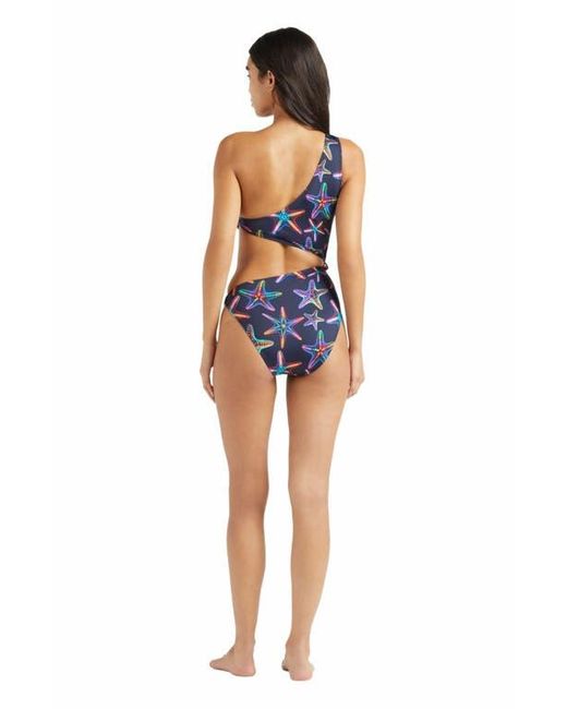 VILEBREQUIN Women Halter One-Piece Swimsuit Poppies