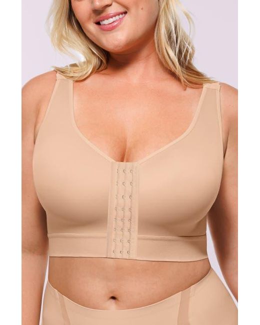 Shapellx Natural Airslim Unlined Wireless Back Support Bra