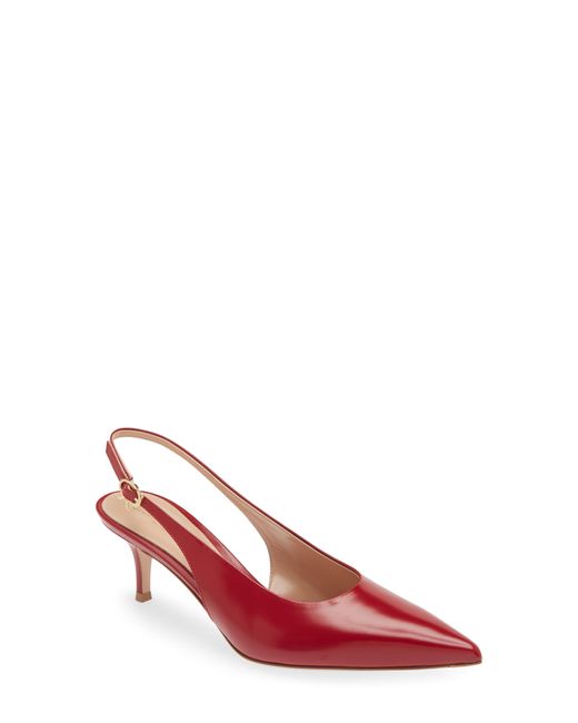 gianvito rossi pointed toe pump