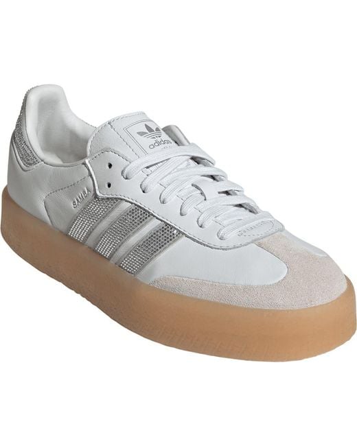 Adidas White Sambae Sneaker