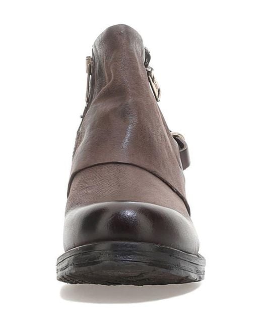 A.s.98 Gray Steve Studded Bootie