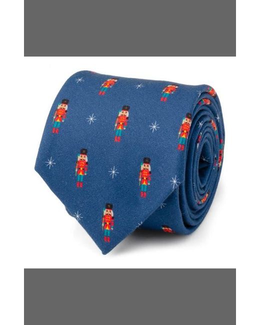 Cufflinks Inc. Blue Nutcracker Silk Blend Tie for men