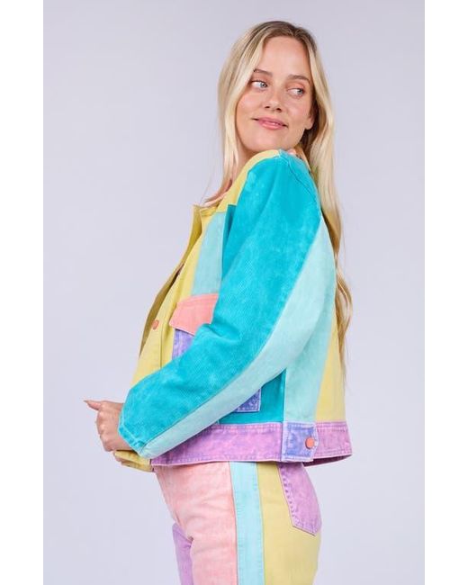 Mokuyobi Pink Denim Jacket