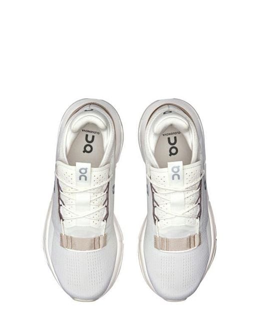 On Shoes White Cloudnova 2 Sneaker