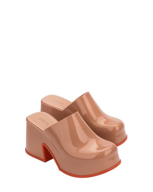 Melissa Pink Mia Platform Mule