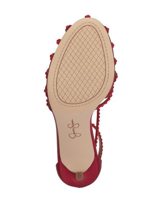 Jessica Simpson Red Jittale Pump