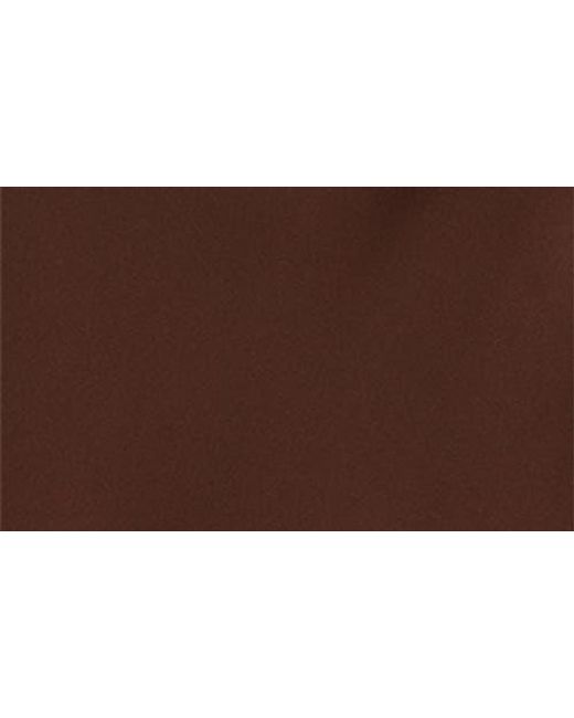 Mango Brown Asymmetric A-Line Dress