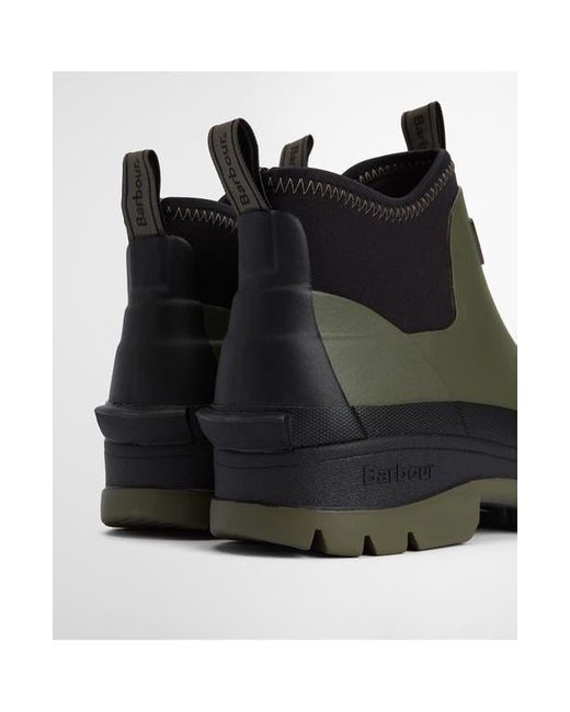 Barbour Black Ridge Wellington Rain Boot for men