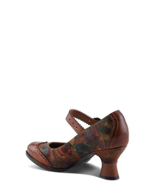 Spring Step Brown Macias Mary Jane Pump