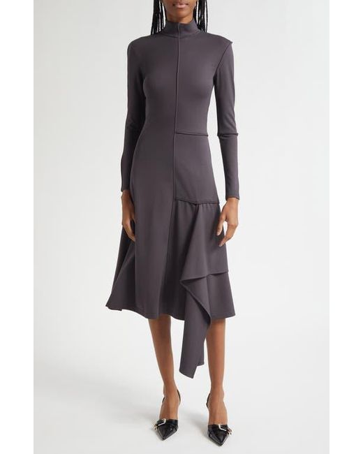 ISRAELLA KOBLA Siham Long Sleeve Fit & Flare Midi Dress in Gray | Lyst ISRAELLA KOBLA Siham Long Sleeve Fit & Flare Midi Dress in Gray | Lyst