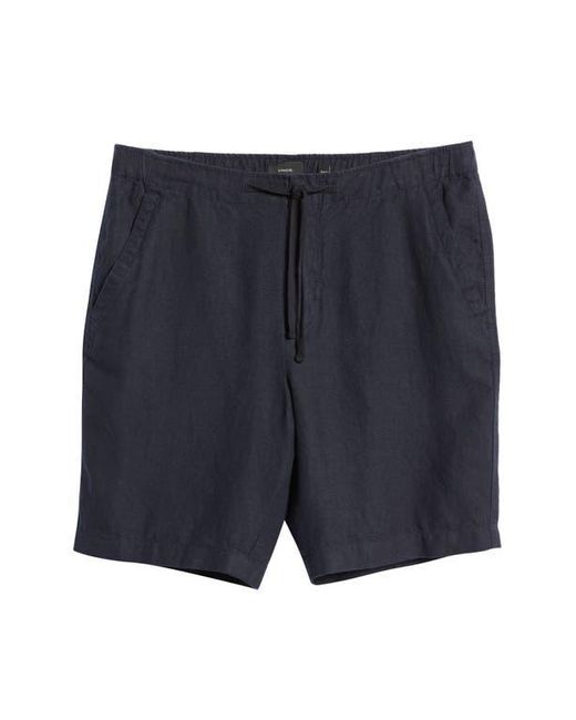 Vince Blue Lightweight Hemp Shorts for men