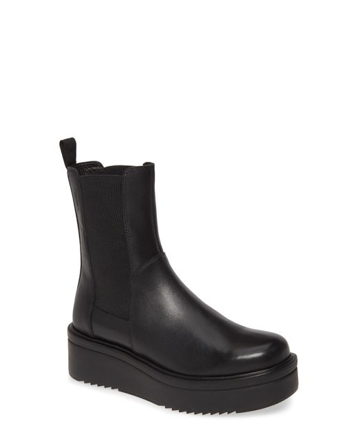 vagabond tyra black leather knee high boots