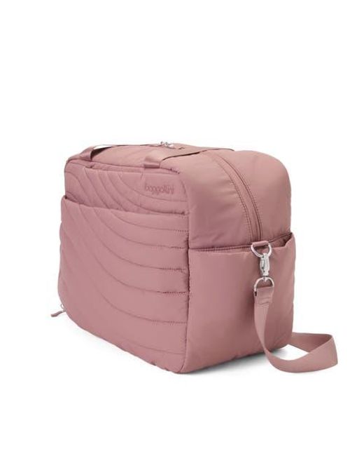 Baggallini Pink Set Wave Weekender