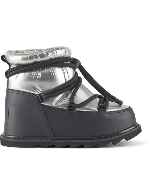 United Nude Black Zembla Artic Platform Boot for men