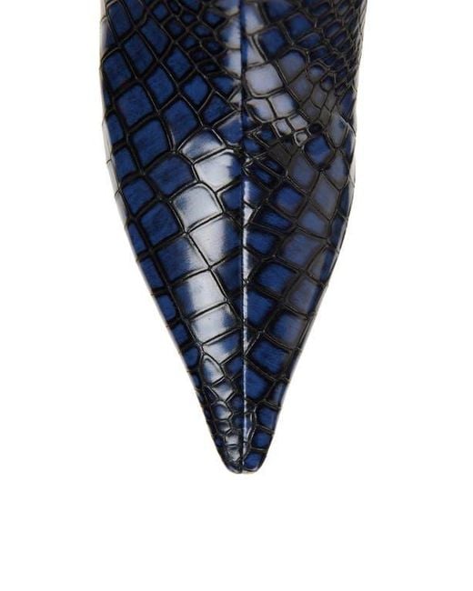 Rag & Bone Blue Mott Pointed Toe Boot